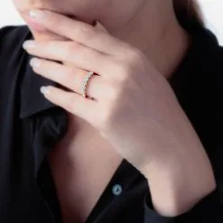 Histoire D'Or Alliance Eloise Or Jaune Diamant -Promos Anneau Magasin B3AFJDW01G model0