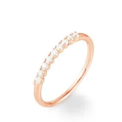 Histoire D'Or Alliance Eloise Or Rose Diamant