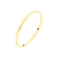 Histoire D'Or Alliance Demi Jonc Classique Or Jaune
