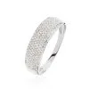 Histoire D'Or Bague Charlotte Or Blanc Diamant Divers