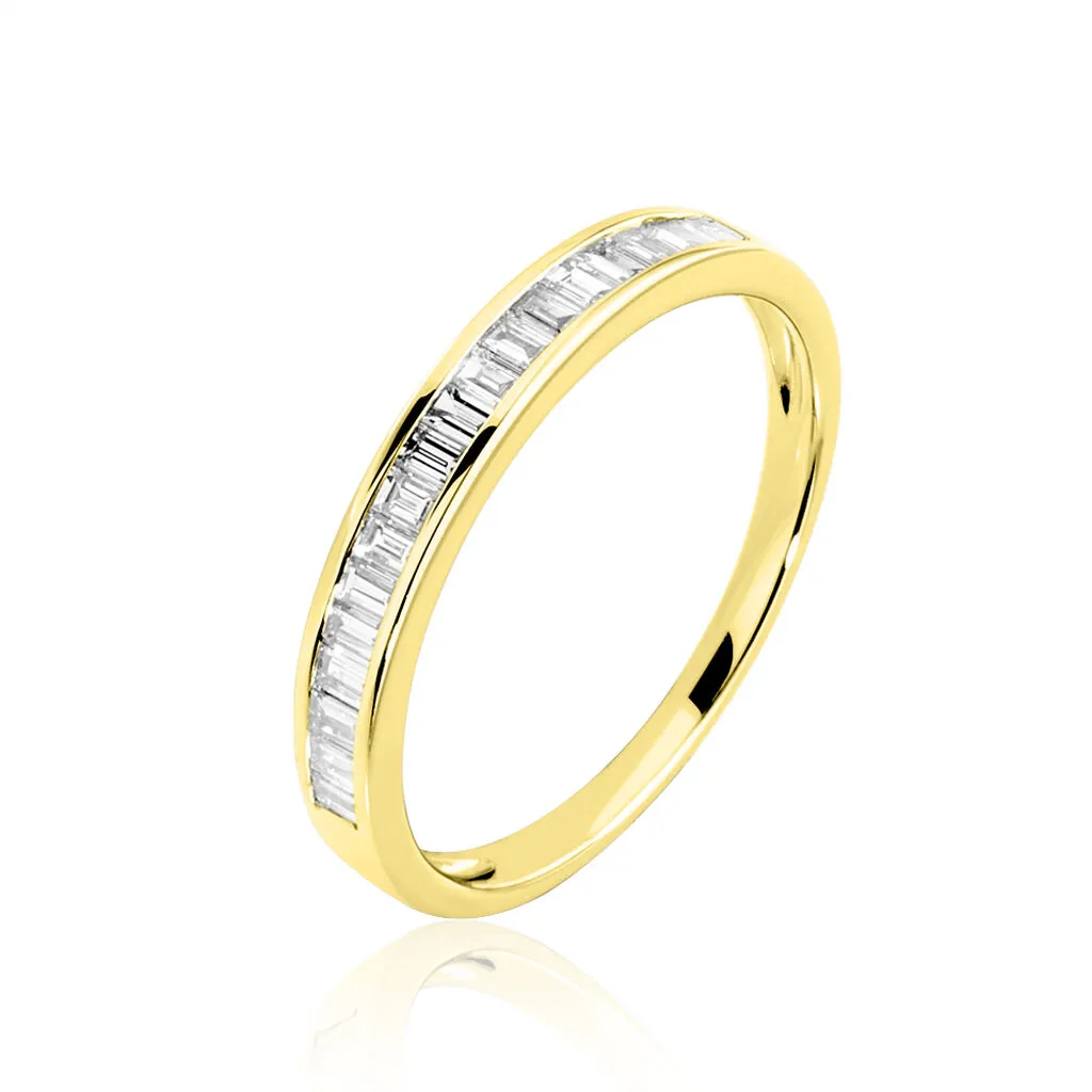 Histoire D'Or Bague Clemence Or Jaune Diamant 1 Histoire D'Or Bague Clemence Or Jaune Diamant