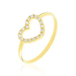 Histoire D'Or Bague Lovana Or Jaune Oxyde De Zirconium