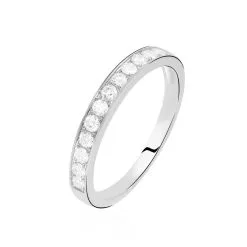 Histoire D'Or Alliance Juliette Or Blanc Diamant