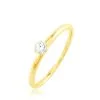 Histoire D'Or Bague Solitaire Natalia Or Jaune Diamant