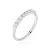 Histoire D'Or Demi Alliance Eloise Platine Blanc Diamant