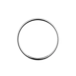 Histoire D'Or Alliance Khelya Ruban Plat Argent Blanc 6 Histoire D'Or Alliance Khelya Ruban Plat Argent Blanc -Promos Anneau Magasin FAAMBW0135 view2