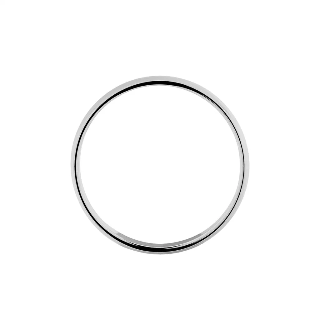 Histoire D'Or Alliance Khelya Ruban Plat Argent Blanc 3 Histoire D'Or Alliance Khelya Ruban Plat Argent Blanc – Image 3