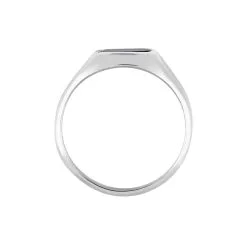 Histoire D'Or Chevalière Renelia Argent Blanc Blanc Onyx -Promos Anneau Magasin FADFBXN060 view2