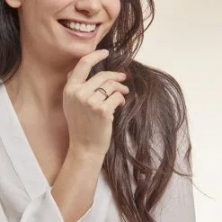 Histoire D'Or Bague Prudentia Argent Blanc Oxyde De Zirconium -Promos Anneau Magasin FADFBZD255 model1