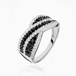 Histoire D'Or Bague Linaya Argent Oxyde De Zirconium