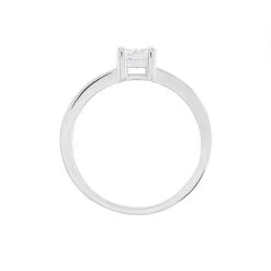 Histoire D'Or Bague Solitaire Regilla Argent Blanc Oxyde De Zirconium 8 Histoire D'Or Bague Solitaire Regilla Argent Blanc Oxyde De Zirconium -Promos Anneau Magasin FADFBZD265 view2