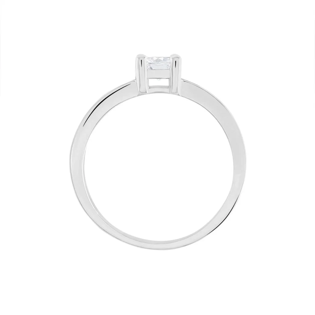 Histoire D'Or Bague Solitaire Regilla Argent Blanc Oxyde De Zirconium 3 Histoire D'Or Bague Solitaire Regilla Argent Blanc Oxyde De Zirconium – Image 3