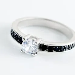 Histoire D'Or Bague Solitaire Regilla Argent Blanc Oxyde De Zirconium 9 Histoire D'Or Bague Solitaire Regilla Argent Blanc Oxyde De Zirconium -Promos Anneau Magasin FADFBZD265 view3