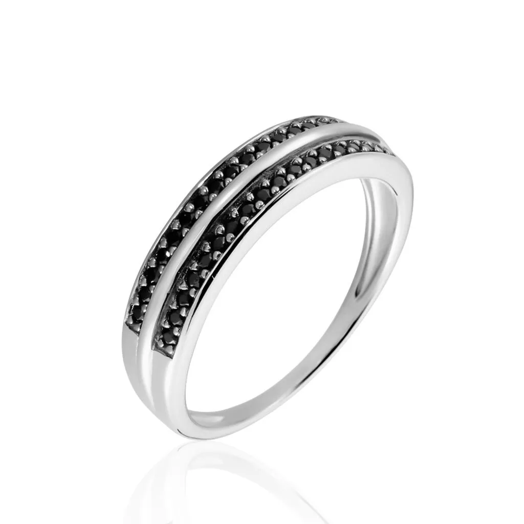 Histoire D'Or Bague Argent Blanc Agapios Oxydes De Zirconium 1 Histoire D'Or Bague Argent Blanc Agapios Oxydes De Zirconium