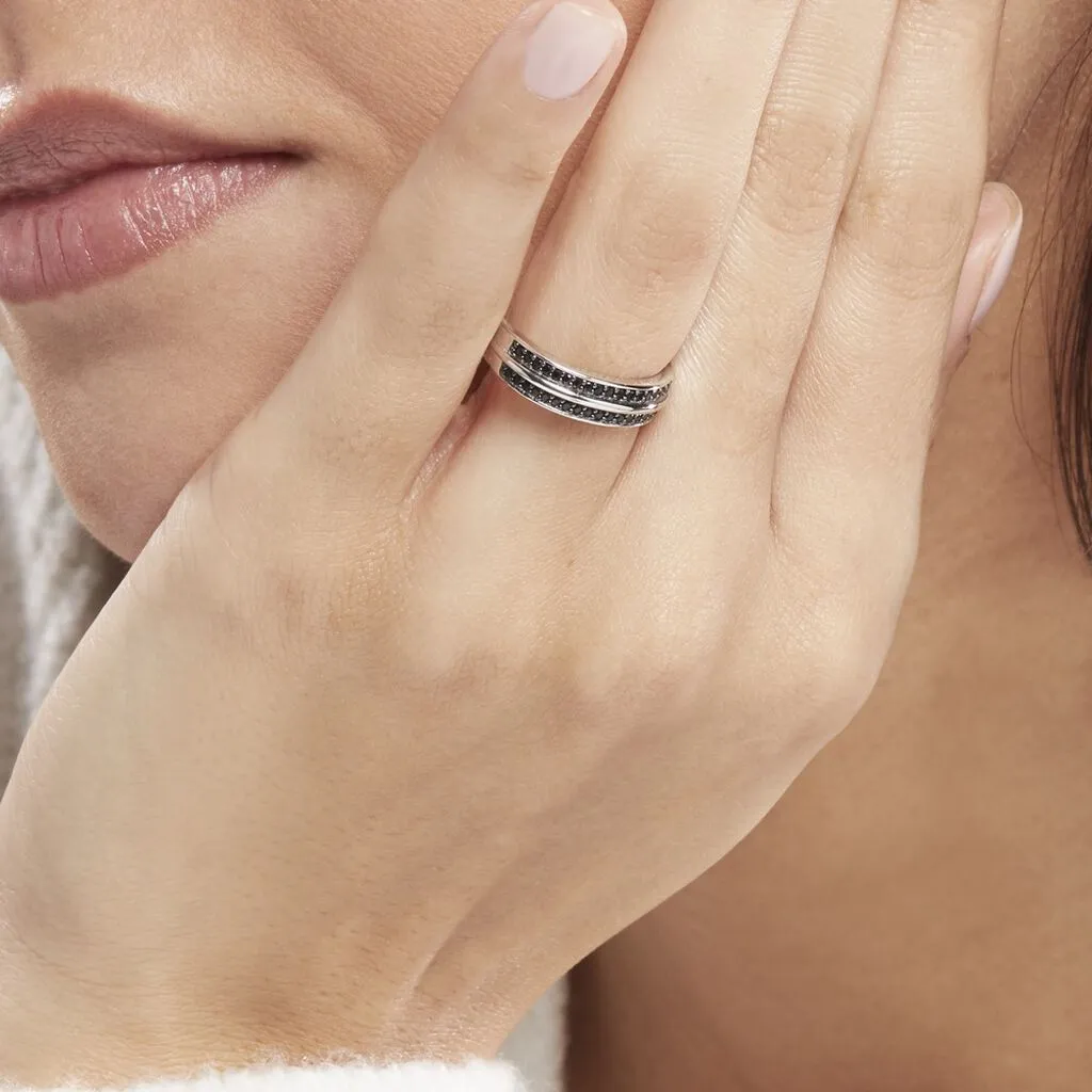 Histoire D'Or Bague Argent Blanc Agapios Oxydes De Zirconium 6 Histoire D'Or Bague Argent Blanc Agapios Oxydes De Zirconium – Image 6