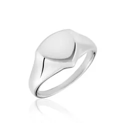 Histoire D'Or Chevalière Argent Blanc Sami