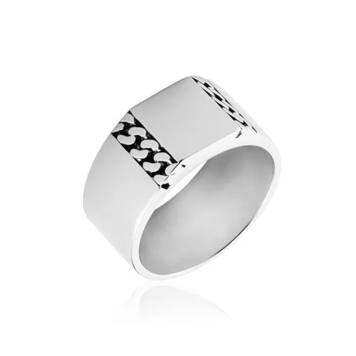 Histoire D'Or Chevalière Luka Argent Blanc -Promos Anneau Magasin FAHHBW0354 master