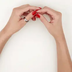 Histoire D'Or Bague Sam Acier Blanc -Promos Anneau Magasin FIDFBW0007 view4