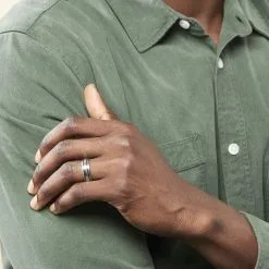 Jourdan Bague Mollie Acier Blanc -Promos Anneau Magasin MIDHBW0071 model2